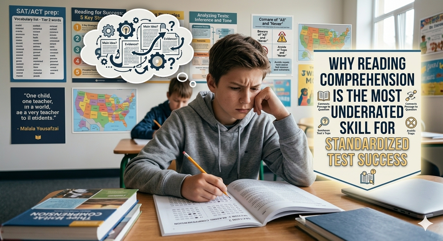 Why Reading Comprehension Is the Most Underrated Skill for Standardized Test Success