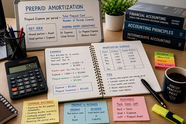 The Ultimate Study Guide to Prepaid Amortization for Accounting Exams